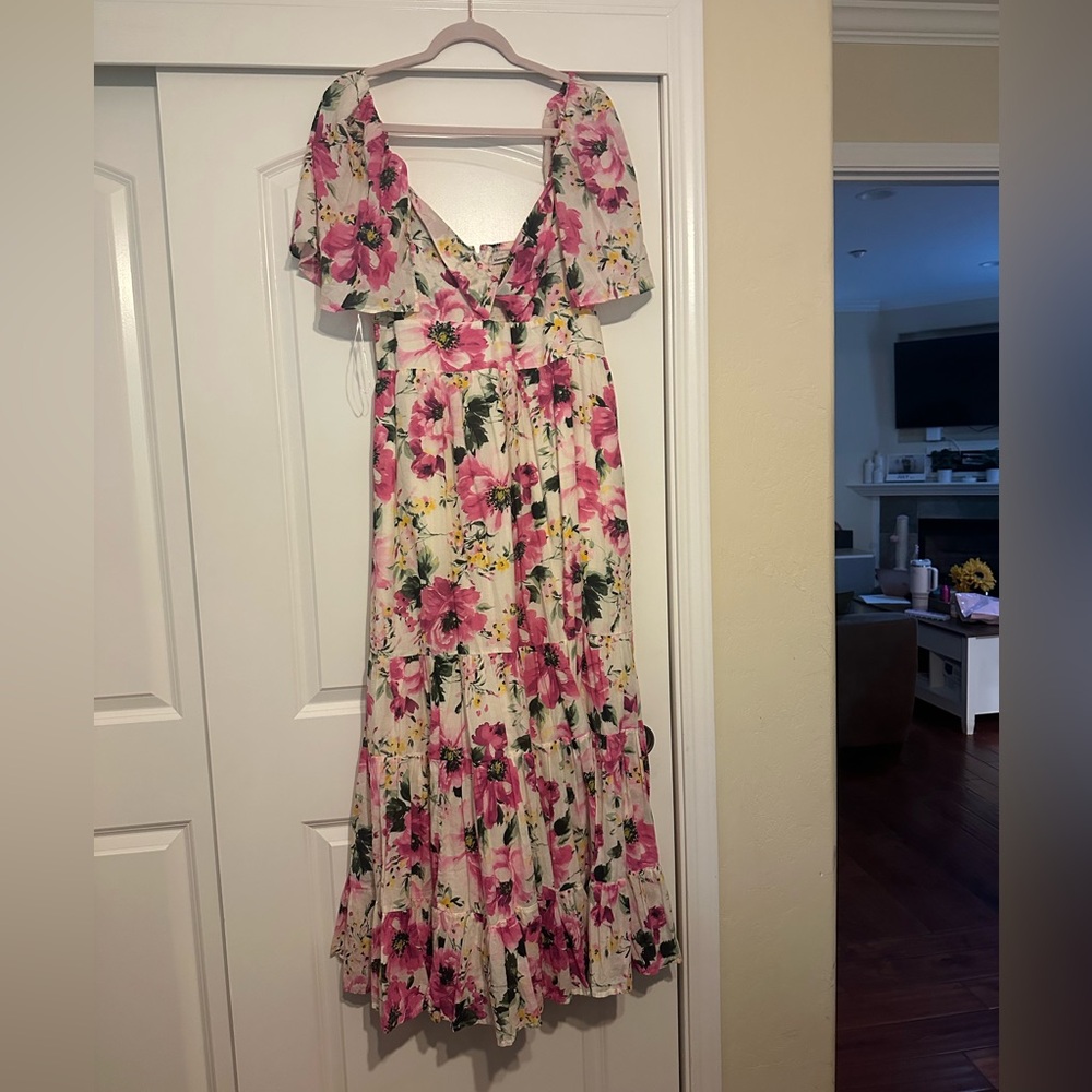 Maxi floral dress